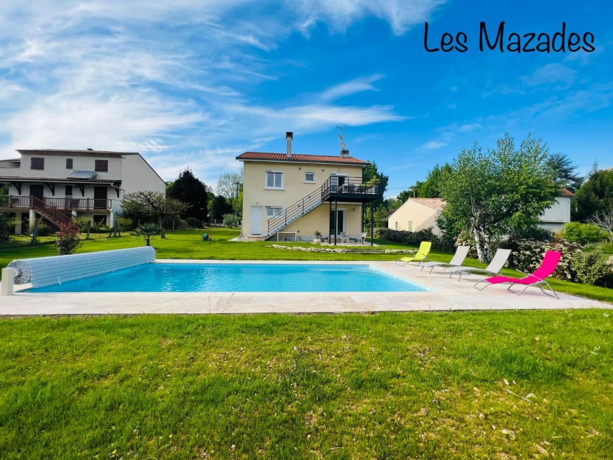 Les Mazades A 10 Min De Perigueux Avec Piscine Chauffee, Meuble De Tourisme Classe 3 Etoiles Annesse-et-Beaulieu ภายนอก รูปภาพ