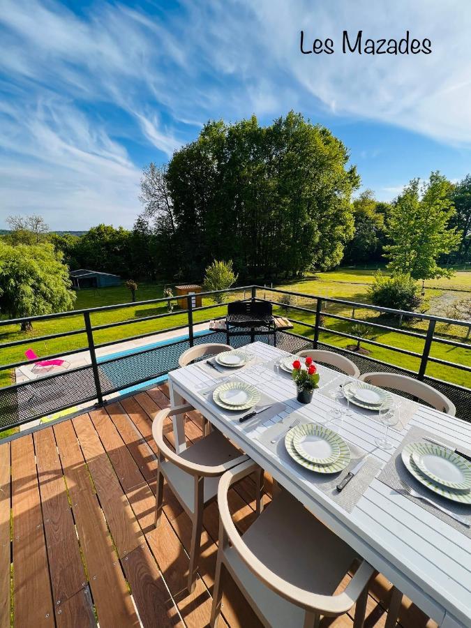 Les Mazades A 10 Min De Perigueux Avec Piscine Chauffee, Meuble De Tourisme Classe 3 Etoiles Annesse-et-Beaulieu ภายนอก รูปภาพ