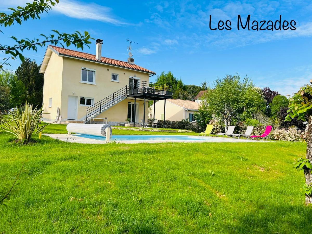 Les Mazades A 10 Min De Perigueux Avec Piscine Chauffee, Meuble De Tourisme Classe 3 Etoiles Annesse-et-Beaulieu ภายนอก รูปภาพ